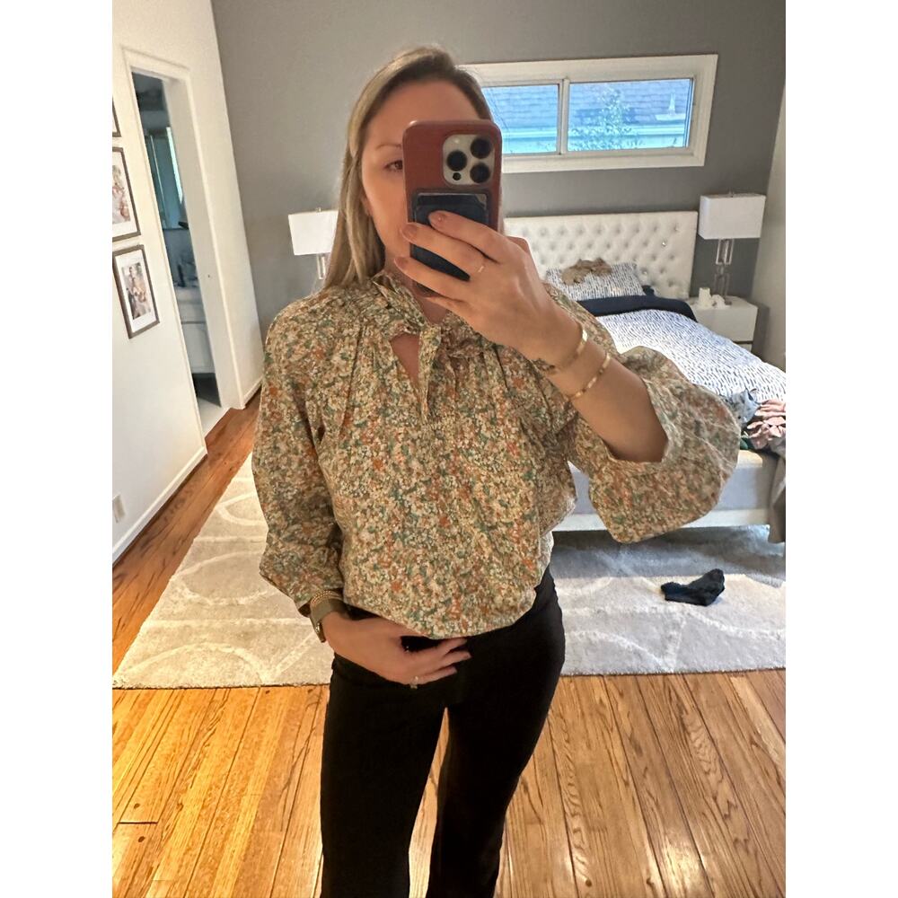 Rails Amal Floral Print Blouse NWOT Small - Picture 3 of 12